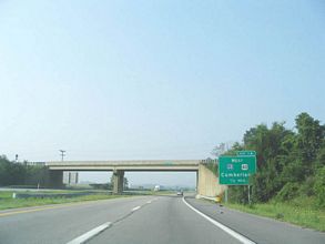 I-70/US 522 east at I-68/US 40 - 2005