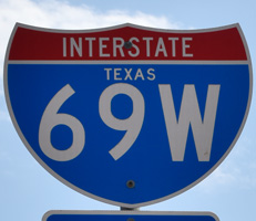 Interstate 69W Texas