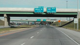 Binford Blvd north at I-69/465 - Indianapolis, IN