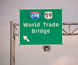 IH 35 north at IH 69W/US 59 - Laredo, TX