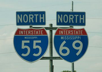 I-55/69 North - Mississippi