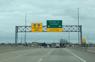 I-94/69 east at Bluewater Br - Port Huron, MI