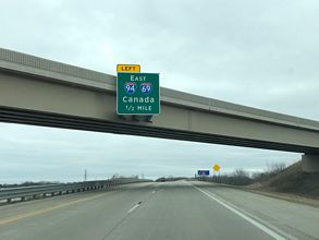I-69 east at I-94 - Port Huron, MI