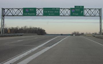 I-69/96 north split - Watertown Twp, MI