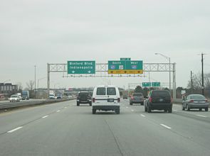 I-69 south at I-465 - Indianapolis, IN