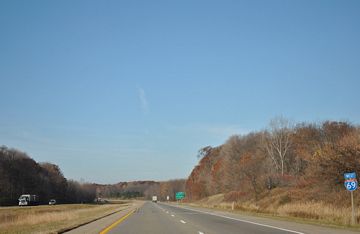 I-69 west at I-96 - Watertown Twp, MI