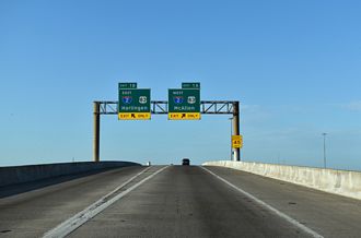 IH 69C/US 281 south at IH 2 - Pharr, TX