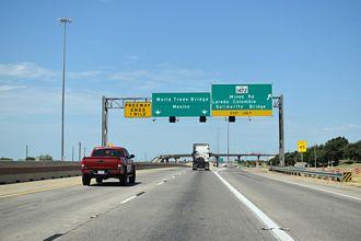 IH 69W/US 59 south at FM 1472 - Laredo, TX