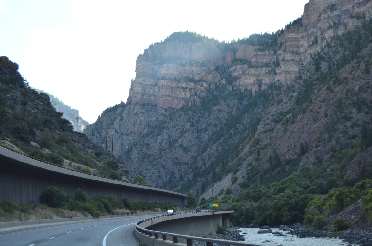 I-70 east - Shoshone, CO