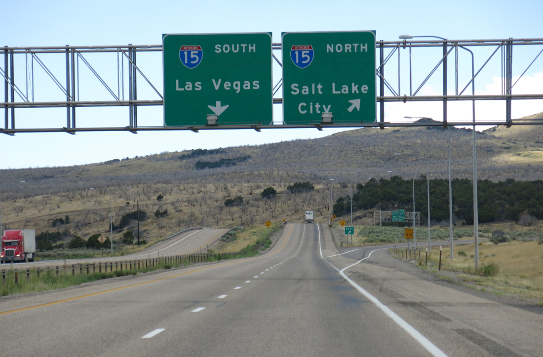 I-70 at I-15 - Cove Fort, UT
