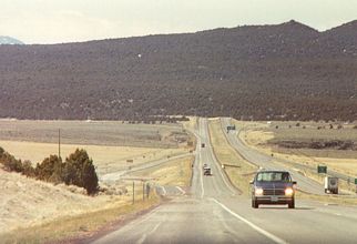 I-70 at SR 161 - Cove Fort, UT - 1990