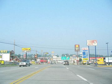 I-70/US 30 west - Breezewood, PA