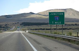 I-70 at I-15 - Cove Fort, UT
