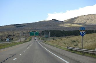 I-70 at I-15 - Cove Fort, UT