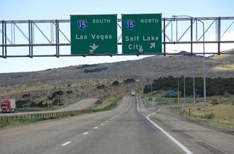 I-70 at I-15 - Cove Fort, UT