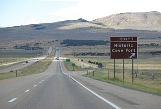 I-70 at SR 161 - Cove Fort, UT