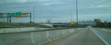 I-95 at the proposed end of I-70 in Baltimore, MD - 2001