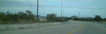 I-95 at the proposed end of I-70 in Baltimore, MD - 2001