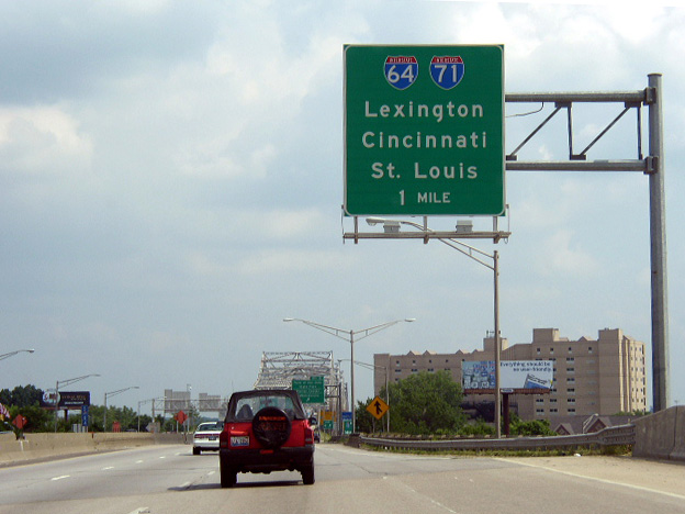 I-65 south at I-64/71 - 2003