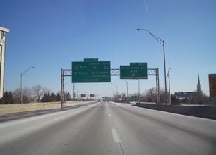 I-65 north at I-64/71 - 2010