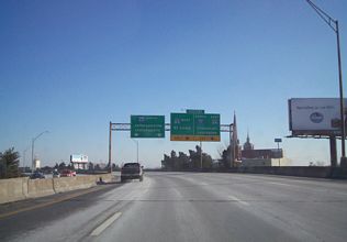 I-65 north at I-64/71 - 2010