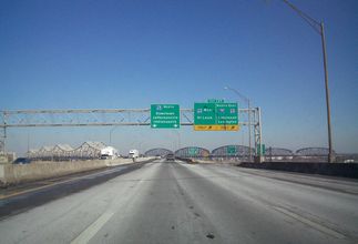 I-65 north at I-64/71 - 2010