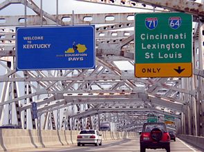 I-65 south at I-64/71 - 2003