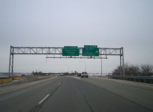I-57 south at I-72 - Champaign, IL
