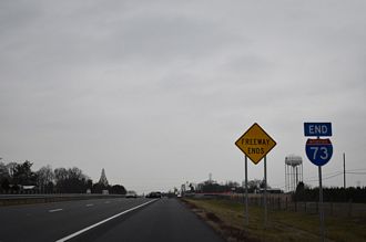 I-73/US 220 north at NC 68 - Stokesdale, NC