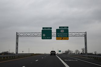 I-73/US 220 north at US 158 - Stokesdale, NC