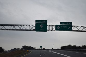 US 220 south at I-73/NC 68 - Stokesdale, NC