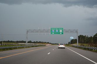 US 220 north becomes part of I-73/74 north of Rockingham, NC.