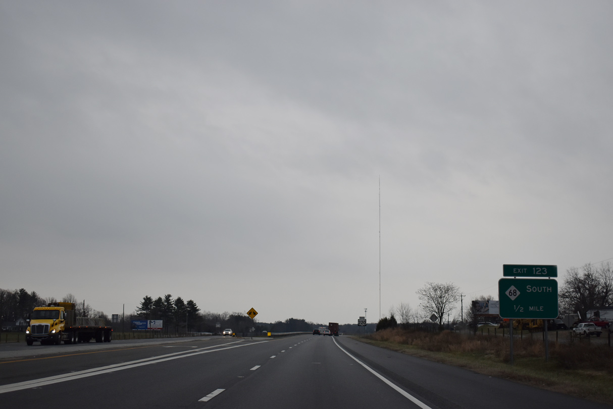 US 220 south at I-73/NC 68 - Stokesdale, NC
