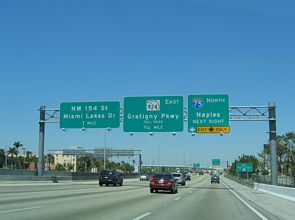 SR 826 north at I-75 - 2006