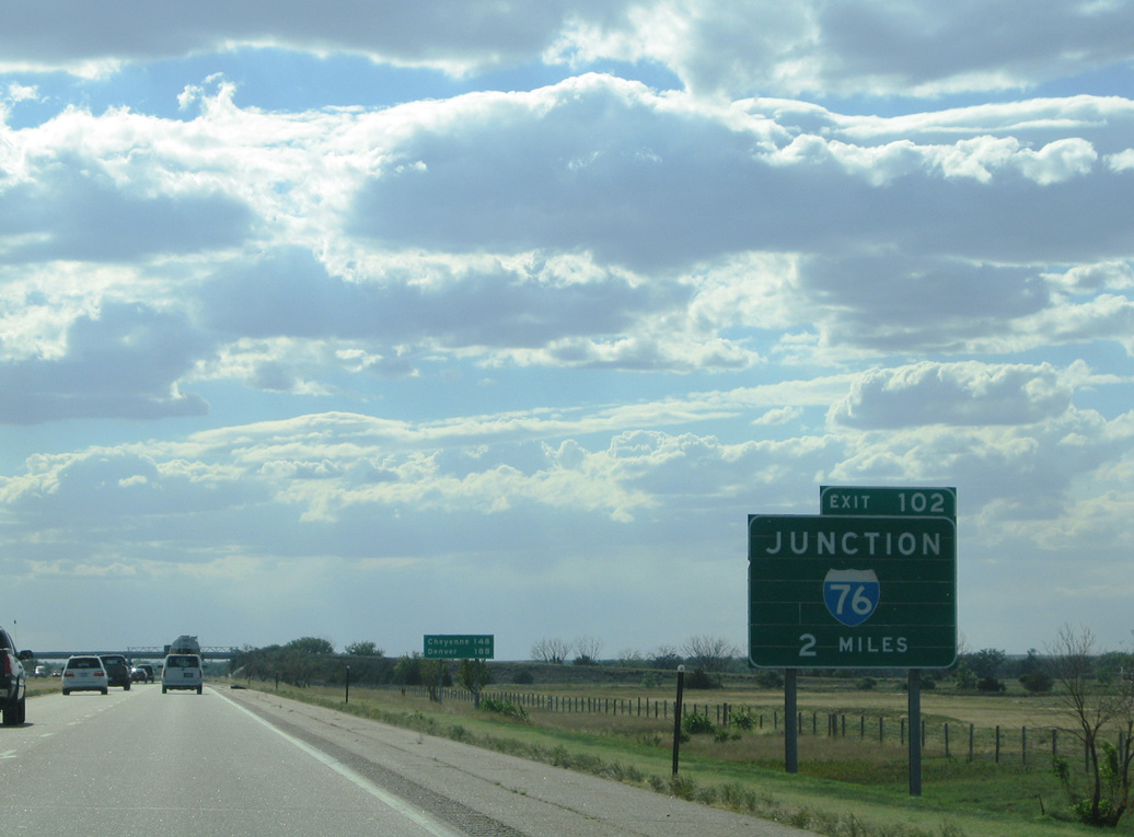 I-80 west at I-76 - 2005