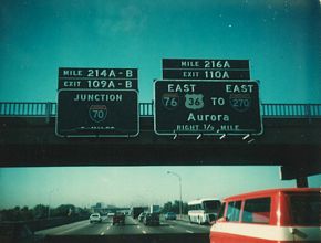 I-25 south at I-76 - 1978