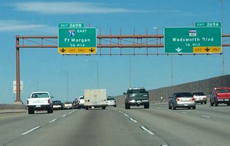 I-70 east at I-76 - 2002