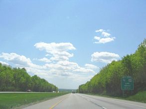 I-71 south at I-76/US 224 - 2005