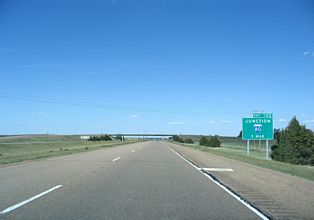 I-76 east at I-80 - 2006