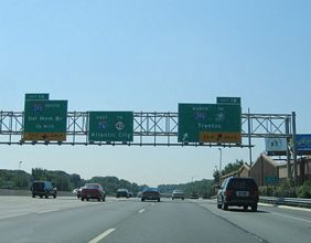 I-76 east at I-295 - 2004