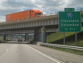 I-76/US 224 west at I-71 - 2002