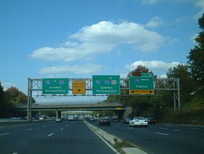 I-76 west at I-295 - 2001
