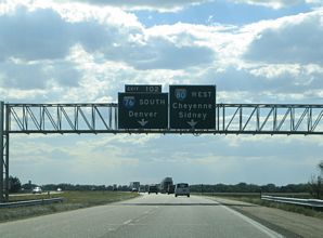 I-80 west at I-76 - 2005