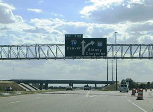 I-80 west at I-76 - 2005