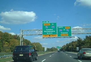 I-295 north at I-76 - 2001