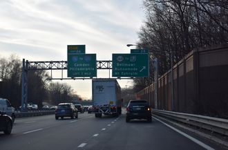 I-295 south at Route 168 to the New Jersey Turnpike.