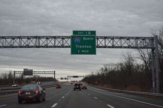 Route 42 north at I-76/295 - Bellmawr, NJ