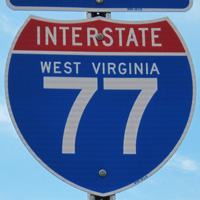 Interstate 77 West Virginia