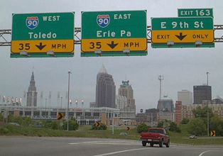 I-77 north at I-90 - 2002