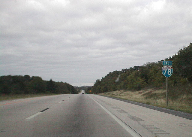 I-78 east at I-81 - Union Twp, PA